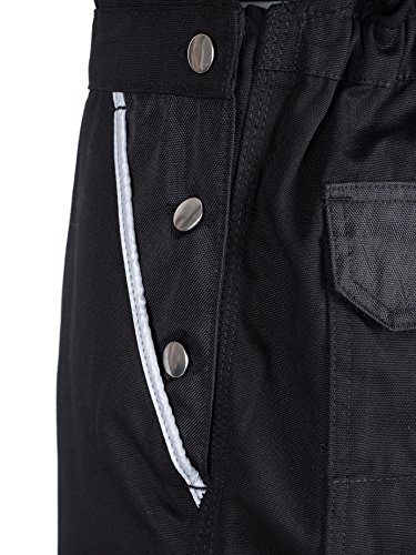 TMG® Petos de Trabajo para Hombre | Negro | XS-7XL | Pantalones de Trabajo Resistentes con Peto | Multibolsillos y Reflectores | Artesanos, Electricistas, Mecánicos 52