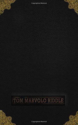Tom Marvolo Riddle: Harry Potter - Horcrux - Tom Riddle Diary - Journal of Tom Marvalo Riddle - Ruled