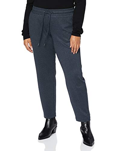 TOM TAILOR MY TRUE ME Karo Pantaln de Vestir, 24617 Grey Houndtooth Chec-Muñeco de Peluche, 50 para Mujer