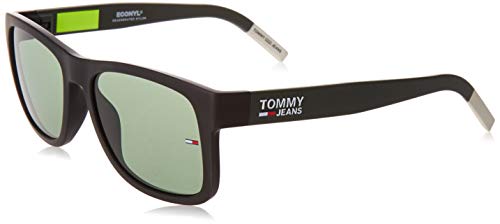 Tommy Hilfiger TJ 0001/S, Gafas de Sol para Unisex - Adulto, Verde (Mtblckgrn), 56