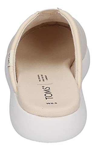 Toms Women Alpargata Mallow Mule Sneaker, Mujer, Natural, 42 EU