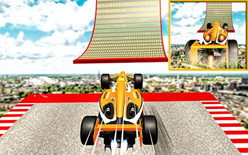 Top Speed Mega Ramp Formula Car Stunts Race Tracks