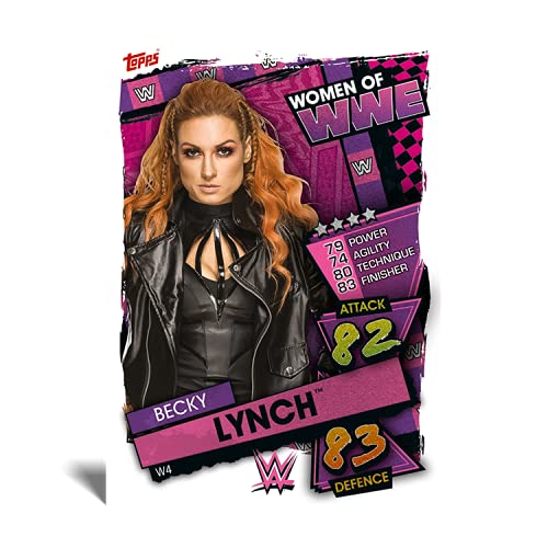 Topps WWE Slam Attax 2021 - Collector Tin Pink/Orange