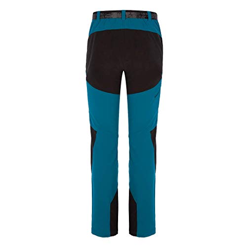 TRANGO Pant. Largo TINEO Pantalón Deportivo, Azul Profundo/Negro, M para Hombre