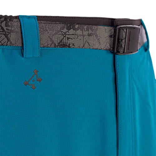 TRANGO Pant. Largo TINEO Pantalón Deportivo, Azul Profundo/Negro, M para Hombre