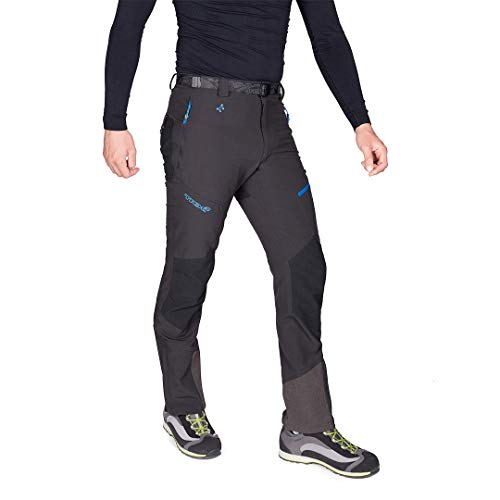 TRANGO Pant. Largo TRX2 PES Pro DV Pantalón Deportivo, Negro, XXL para Hombre