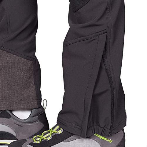 TRANGO Pant. Largo TRX2 PES Pro DV Pantalón Deportivo, Negro, XXL para Hombre