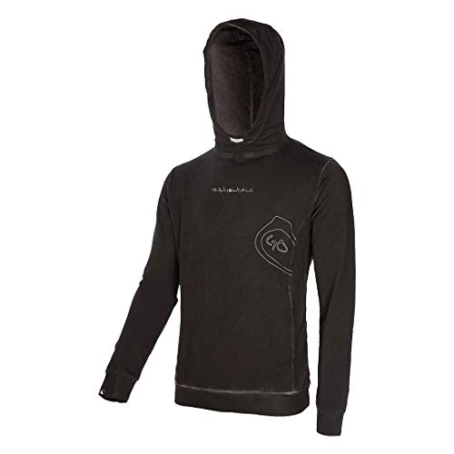 Trangoworld Jumpy Sudadera, Hombre, Negro, XL