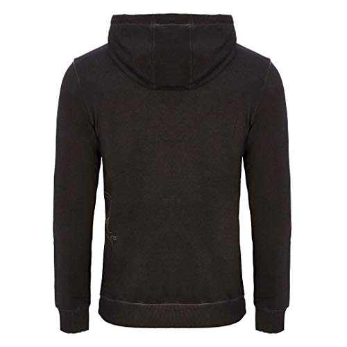 Trangoworld Jumpy Sudadera, Hombre, Negro, XL