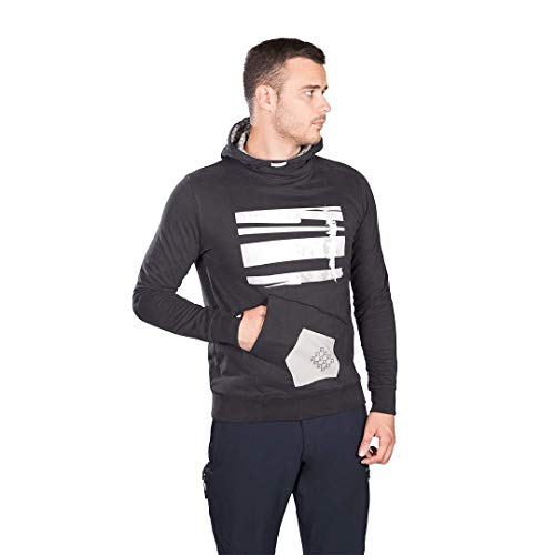 Trangoworld Orice Sudadera, Hombre, Negro, L