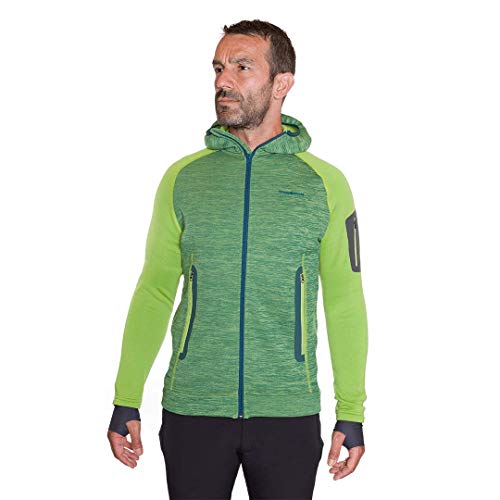 Trangoworld Rondas Chaqueta, Hombre, Verde/Verde, XL