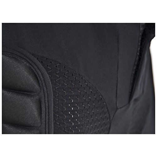 Trespass Impact - - Pantalones Corto con amortiguación, Color Negro, Talla XL
