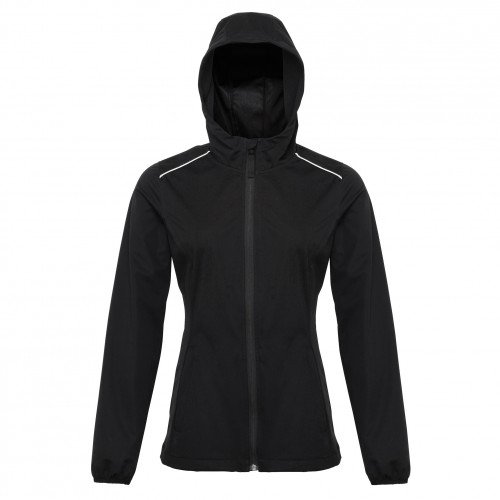 Tri Dri - Chaqueta softshell ultra ligera para mujer (XS/Negro)