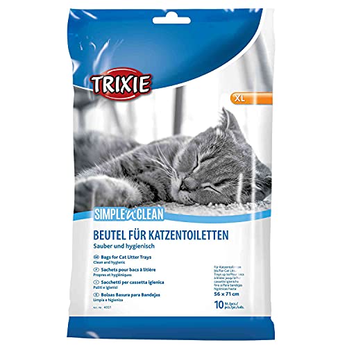TRIXIE Bolsas Basura para Bandejas Simple'n'Clean para Gatos