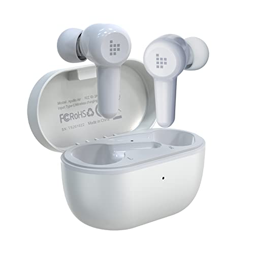 Tronsmart Apollo Air ANC Auriculares Inalambricos Bluetooth 5.2, Cancelación Activa de Ruido, Mini Auriculares con 6 Micrófonos, Qualcomm Chip QCC3046, 20 Horas de Reproducción, IP45 Waterproof