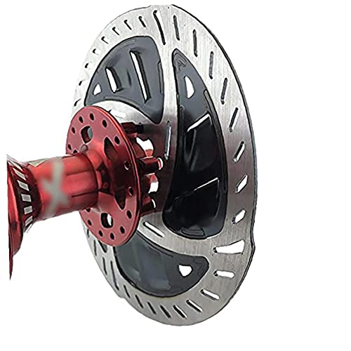 Tuimiyisou Bici Disc Freno Rotor Mountain Bike Center Center Lock Stator Accesorios De Bicicleta 160 Mm Negro