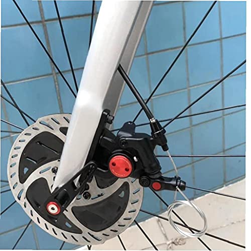 Tuimiyisou Bici Disc Freno Rotor Mountain Bike Center Center Lock Stator Accesorios De Bicicleta 160 Mm Negro