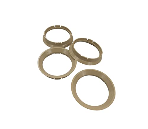 Tunershop 4X Anillos centradores 64,0-57,1mm Adecuado para Borbet Llantas Compatible con Seat Cordoba Ibiza Leon Toledo