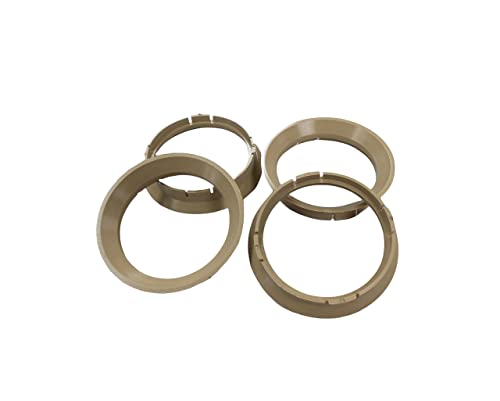 Tunershop 4X Anillos centradores 64,0-57,1mm Adecuado para Borbet Llantas Compatible con Seat Cordoba Ibiza Leon Toledo