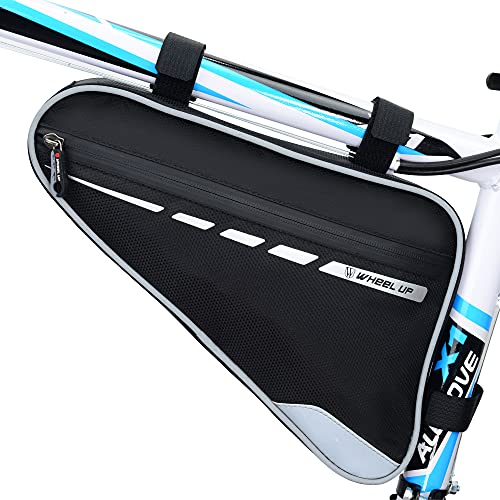 UBORSE Bolsa de Cuadro de Triángulo de Bicicleta Bolsa de Tubo Delantera Impermeable para Bicicleta Bolsa de Almacenamiento de Ciclismo para Bicicleta MTB