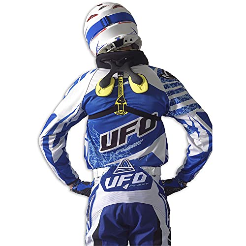 UFO - 41008 : Collarin proteccion cuello enduro offroad karting UFO nss neck support amarillo