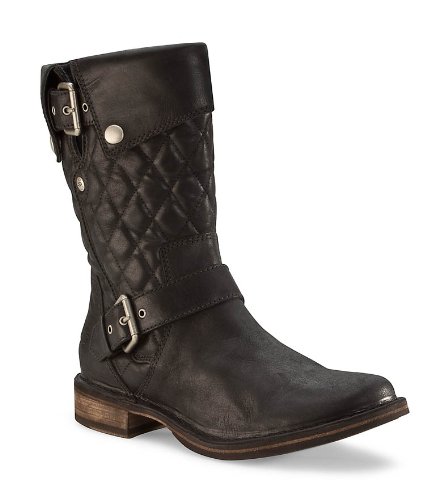 UGG Conor Botines/Low Boots Mujeres Negro - 36 - Botas de caña Baja