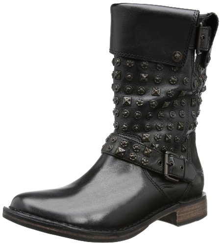 UGG W Conor Studs - Biker Boots mujer, color negro, talla 36