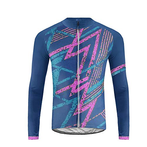 UGLY FROG 2019 Moda Maillot Ciclismo Hombre Verano Ropa Bicicleta con Manga Larga para MTB Bici Ciclista DXMX09