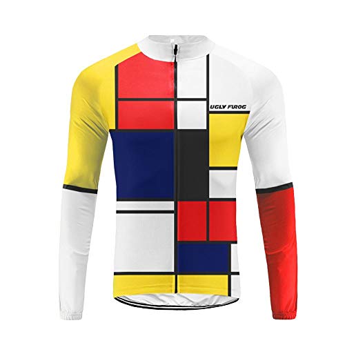 UGLY FROG Bike Wear- Bike Wear- Camiseta térmica de Hombre para Ciclismo