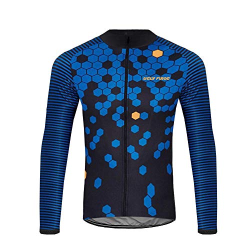 UGLY FROG Nuevo De Invierno Mantener Caliente MTB Manga Larga Maillots Bicicleta Hombre Invierno Ciclismo Hombre Equipo de Ciclismo