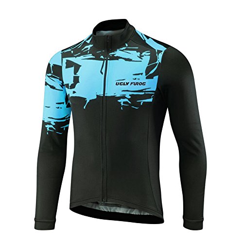 UGLY FROG Nuevo De Invierno Mantener Caliente MTB Manga Larga Maillots Bicicleta Hombre Invierno Ciclismo Hombre Equipo de Ciclismo