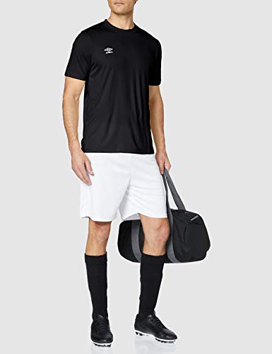 UMBRO Oblivion Camiseta de fútbol, Hombre, Negro, L