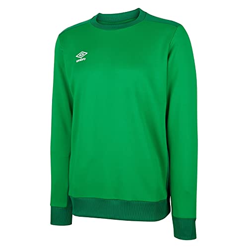 UMBRO Poly - Sudadera de entrenamiento para hombre, color azul, talla S