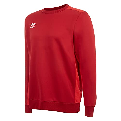 UMBRO Poly - Sudadera de entrenamiento para hombre, color azul, talla S