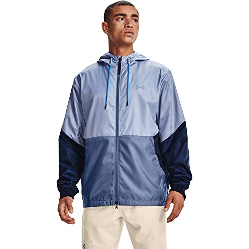 Under Armour Men's Field House Jacket , Washed Blue (420)/Washed Blue , Large