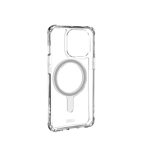 Urban Armor Gear Funda Protectora Plyo Compatible con Apple iPhone 13 Pro [Funda Compatible con Carga inalámbrica, Esquinas Air-Soft Resistentes a los Golpes, Borde Elevado] - Ice (Transparente)