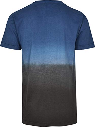 Urban Classics Dip Dyed tee Camiseta, Multicolor (Midnightnavy/Black 02043), XXXX-Large para Hombre