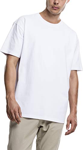 Urban Classics Heavy Oversized Tee, Camiseta Hombre, Weiß (White 220), Large