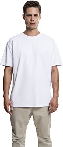 Urban Classics Heavy Oversized Tee, Camiseta Hombre, Weiß (White 220), Large