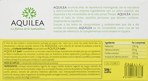 Uriach Aquilea Sueño - 30 Comprimidos
