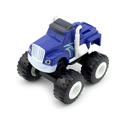 Urisgo 6 Pack de Juguetes para niños y Monster Machines Super Stunts Blaze Kids Truck Car Regalo para niños en cumpleaños Navidad Toys Juguetes para niños de 1 2 3 años