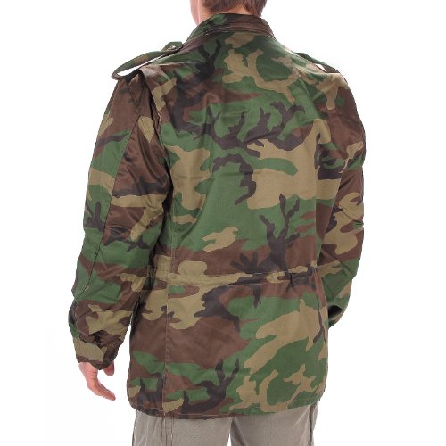 USA chaqueta de campo M65 con Forro, woodland - bosque, XL