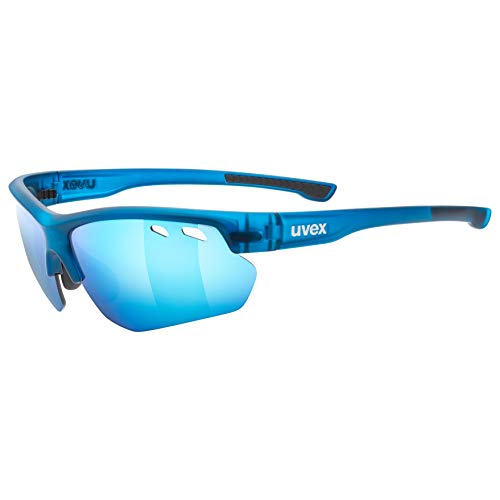 Uvex Sportstyle 115 Gafas de Deporte, Adultos Unisex, Blue Mat, One Size