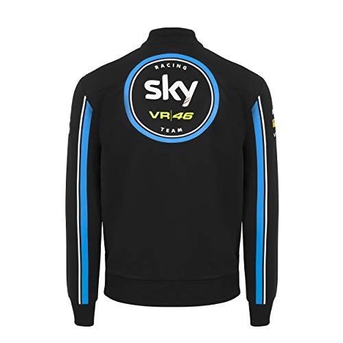 Valentino Rossi Sky Racing Team, Sudadera Hombre, Negro, L