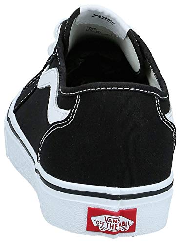 VANS Filmore Decon, Zapatillas Hombre, Negro Canvas Black/White 187, 44.5 EU