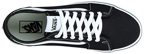 VANS Filmore Decon, Zapatillas Hombre, Negro Canvas Black/White 187, 44.5 EU