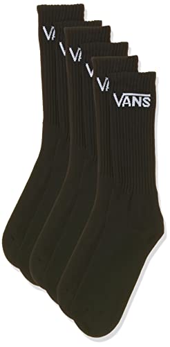 Vans Herren Socken Classic Crew, 3er Pack, Gr. EU 42.5-47, schwarz (Black)