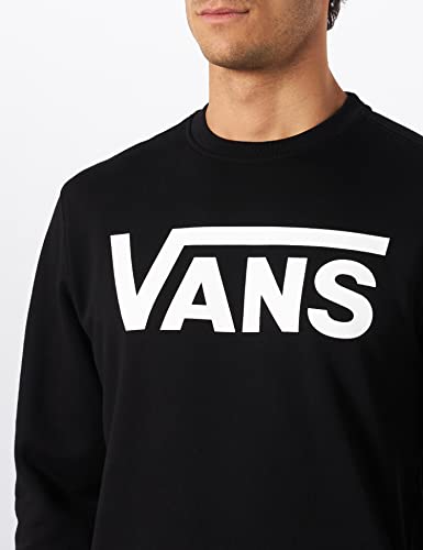 Vans MN Classic Crew II Sudadera, Negro (Black-fwhite Y28), XL para Hombre