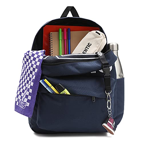 Vans Old Skool Drop V Backpack, Mochila Unisex Adulto, Azul A Cuadros, Talla única