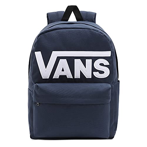 Vans Old Skool Drop V Backpack, Mochila Unisex Adulto, Azul A Cuadros, Talla única